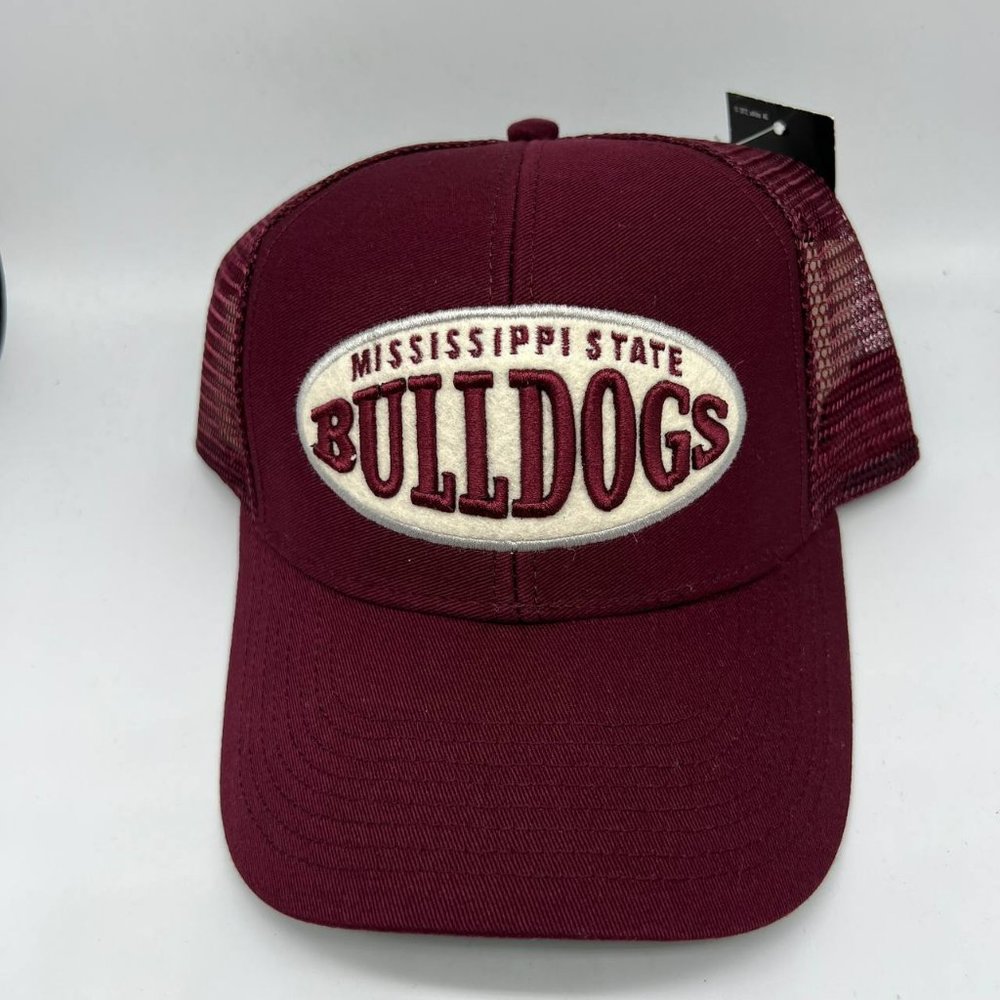 Mississippi‎ State Bulldogs NCAA Adidas Trucker Hat Snapback Cap New Men